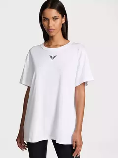 Remera Campus Blanca Strasses VS Fashion Show S Pink Victoria's Secret - tienda online
