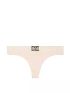 Bombacha Panty Beige Logo Strasses Victoria's Secret - comprar online