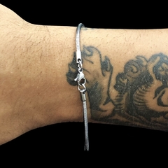 Pulseira Rabo De Rato - Prata (2mm) - 6g - 21cm na internet