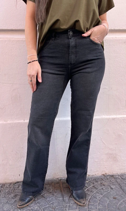 BOOTCUT HELGA [ACID GREY]