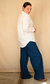 CAMISA BASICA MALVA [WHITE] - tienda online