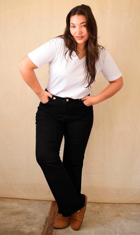 BOOTCUT HELGA [BLACK] - comprar online