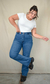 BOOTCUT HELGA [DARK BLUE] - tienda online