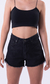 SHORT MOM HERA [BLACK] ULTIMO TALLE 30