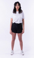 SHORT MOM HERA [BLACK] ULTIMO TALLE 30 - comprar online