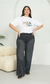 SUPER WIDE LEG MEGAN [NEW GREY] - HEY BOY DENIM