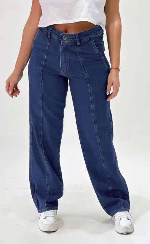 WIDE LEG MENCIA [VINTAGE BLUE] - comprar online