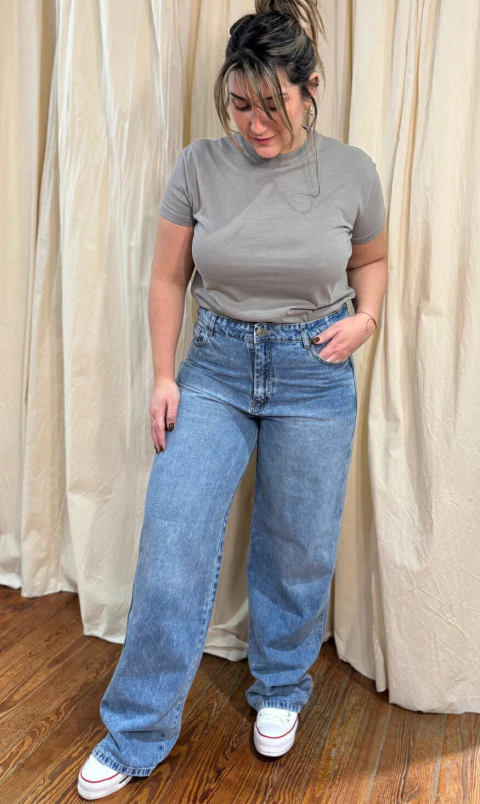 WIDE LEG MULAN [ACID BLUE] - comprar online