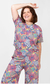 PANTALON WIDE LONG [SPLASH-SPRING] ULTIMO TALLE 1 - tienda online