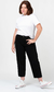 Imagen de MOM CROP STELLA [BLACK]