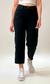 MOM CROP STELLA [BLACK]