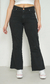 FLARE CROP VICTORIA [BLACK]