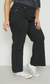 FLARE CROP VICTORIA [BLACK] - tienda online