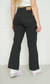 FLARE CROP VICTORIA [BLACK] en internet