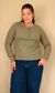 REMERA HEAVY WAFFLE [MILITAR] - comprar online