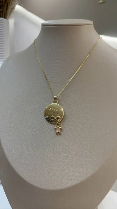 Colar mãe corrente veneziana - loja online