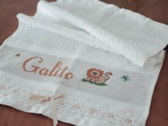 Toallitas bordadas - tienda online