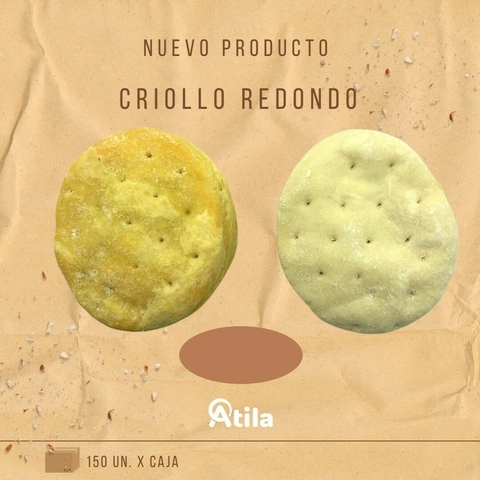 CRIOLLO REDONDO X150 UNIDADES - PASTELINO