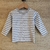 REMERA RAYADA - NATURAL