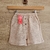 Bermudas de bebé color beige con botones