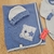 SET BEAR BLUE