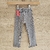 Legging gris con moño en cintura