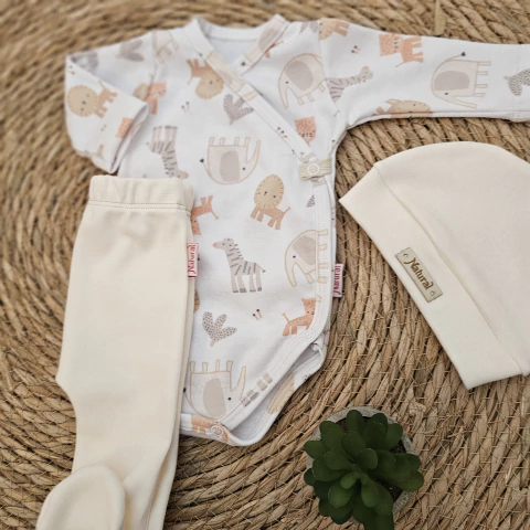 AJUAR CRUZADO LITTLE SAFARI - comprar online