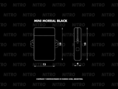 Mini Morral BLACK - comprar online