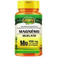 Magnésio Quelato | 60 Cápsulas 350mg Unilife na internet