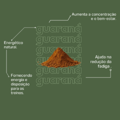 Kit Pré-Treino Natural (Gengibre em pó 100g | Beterraba em Pó 100g | Farinha de Uva 100g | Guaraná em pó 100g) - Chá Verde Produtos Naturais