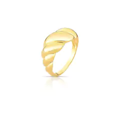 Anel Torcido Dourado
