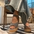 Sandalia printemps gris