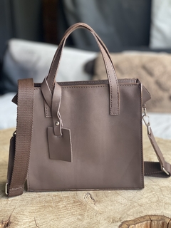 Cartera Tote small chocolate
