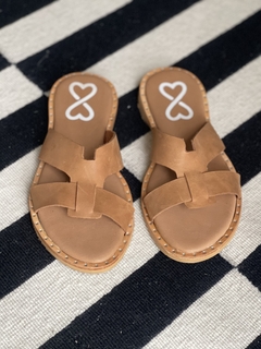 Sandalias cuero V suela - Mariette