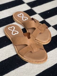 Sandalias cuero V suela en internet