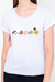 Camiseta Pacmon BRANCO - Feminina