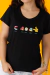 Camiseta Pacmon PRETO - Feminina
