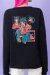 Moletom Básico Flowers Diaries PRETO - Unissex - comprar online