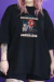 Camiseta Oversized Com Grandes Responsabilidades PRETO - Unissex