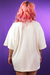 Camiseta Oversized Take Me Home OFF WHITE - Unissex na internet