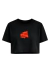 Cropped Hells Paradise PRETO - Feminina na internet