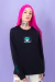 Camiseta Manga Longa Himmel The Warrior PRETO - Unissex - Nerd Universe