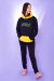 Moletom Canguru Emotionally Exhausted PRETO e AMARELO - Unissex - loja online