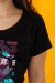 Camiseta Nekomancer PRETO - Feminina - loja online