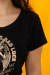 Camiseta I Don't Bring Bad Luck PRETO - Feminina - loja online