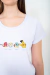 Camiseta Pacmon BRANCO - Feminina - loja online
