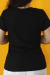 Camiseta Amanhã eu faço PRETO - Feminina na internet