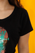 Camiseta Moving Castle PRETA - Feminina - loja online