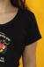 Camiseta Just You Wait PRETO - Feminina - Nerd Universe