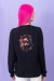 Camiseta Manga Longa Cara Mia PRETO - Unissex - comprar online